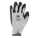 JE608-10 Glove KeepSAFE PU Palm Coated Pro Grey/Black Cut C - Size 10 (Pack 12) (Direct)