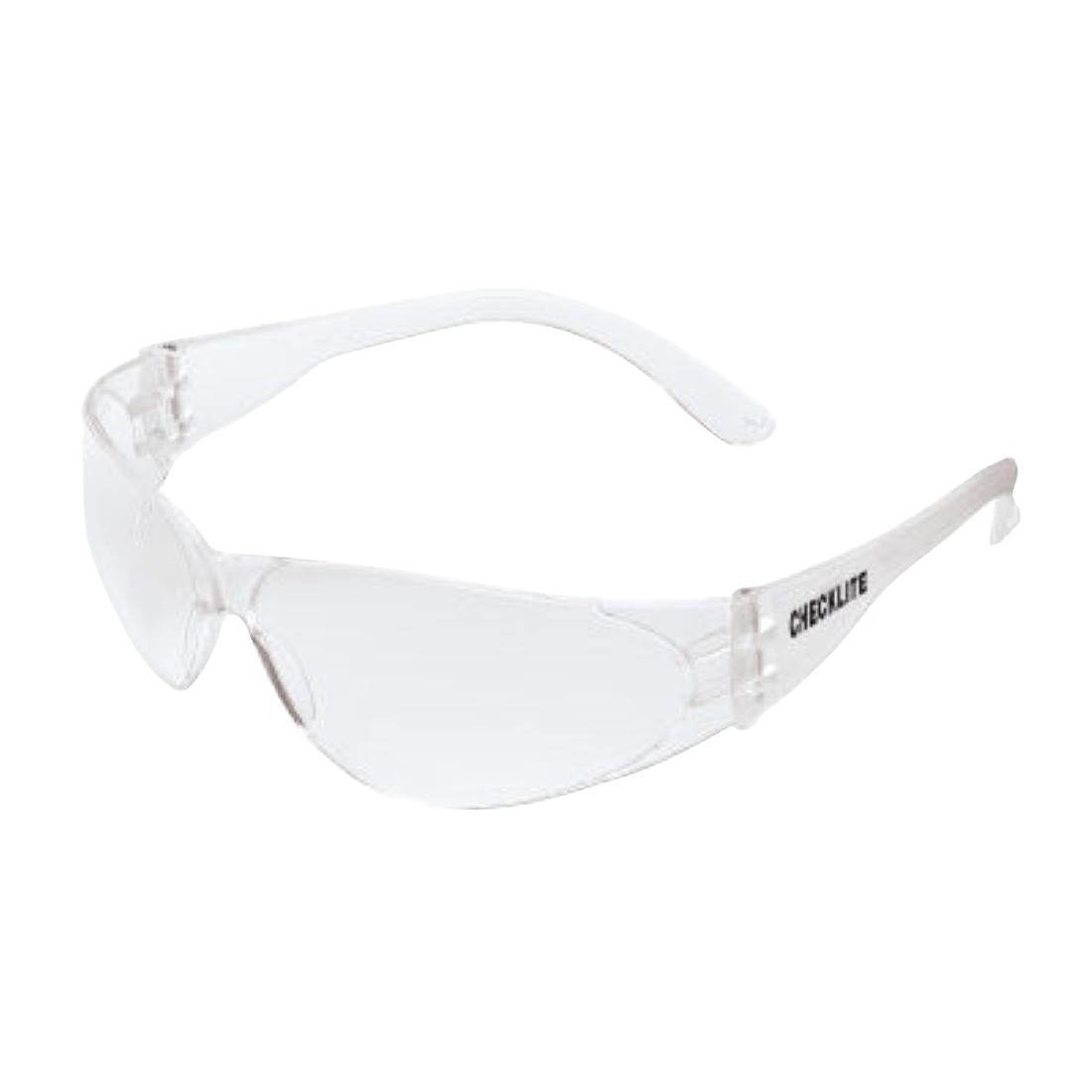 JE611 CEENCL110AF/H Checklite Clear Safety Spec AM/AS Lens (Pack 20) (Direct)