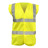 JE632-2XL Waistcoat Hi Vis Yellow TP500SY - Size 2XL (Pack 10) (Direct) - JD Catering Equipments Ltd