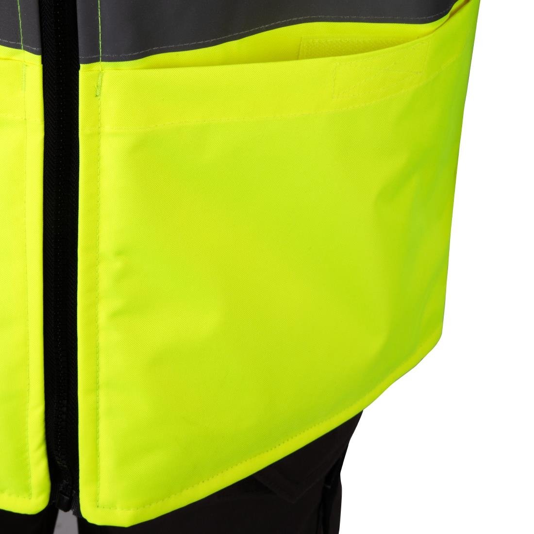 JE633-XL KeepSAFE Hi Vis Bodywarmer Reversible Yellow - Size XL (Direct)