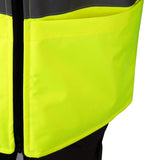 JE633-XL KeepSAFE Hi Vis Bodywarmer Reversible Yellow - Size XL (Direct)