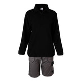JE634-3XL Endurance 1/4 Zip Micro Fleece 280gsm Black - Size 3XL (Direct)