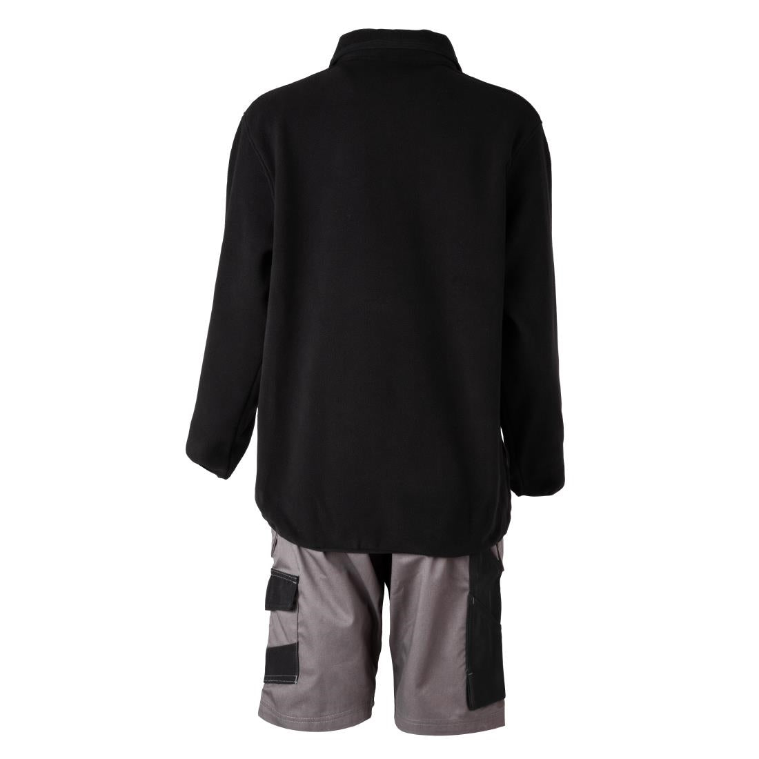 JE634-2XL Endurance 1/4 Zip Micro Fleece 280gsm Black - Size 2XL (Direct)