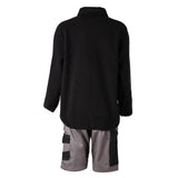 JE634-2XL Endurance 1/4 Zip Micro Fleece 280gsm Black - Size 2XL (Direct)
