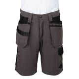 JE635-30 Endurance Holster Shorts Two Tone Grey/Black - 30" Waist (Direct)