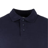 JE637-S Endurance Long Sleeve Navy Polo Shirt - Size S (Direct)