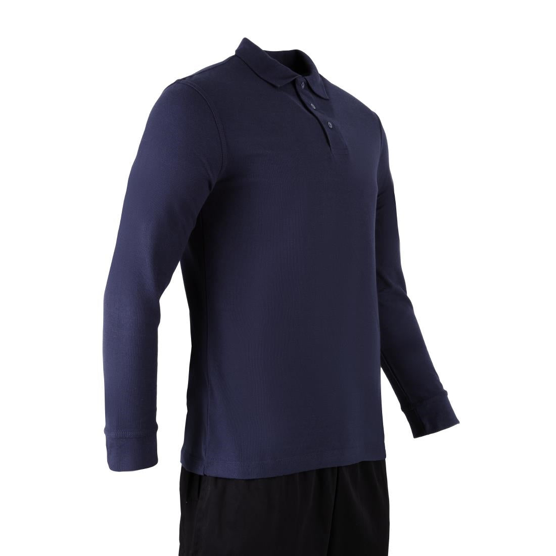 JE637-3XL Endurance Long Sleeve Navy Polo Shirt - Size 3XL (Direct)