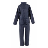 JE639-2XL Endurance Lightweight Navy 2 Piece Rainsuit Navy - Size 2XL (Direct)
