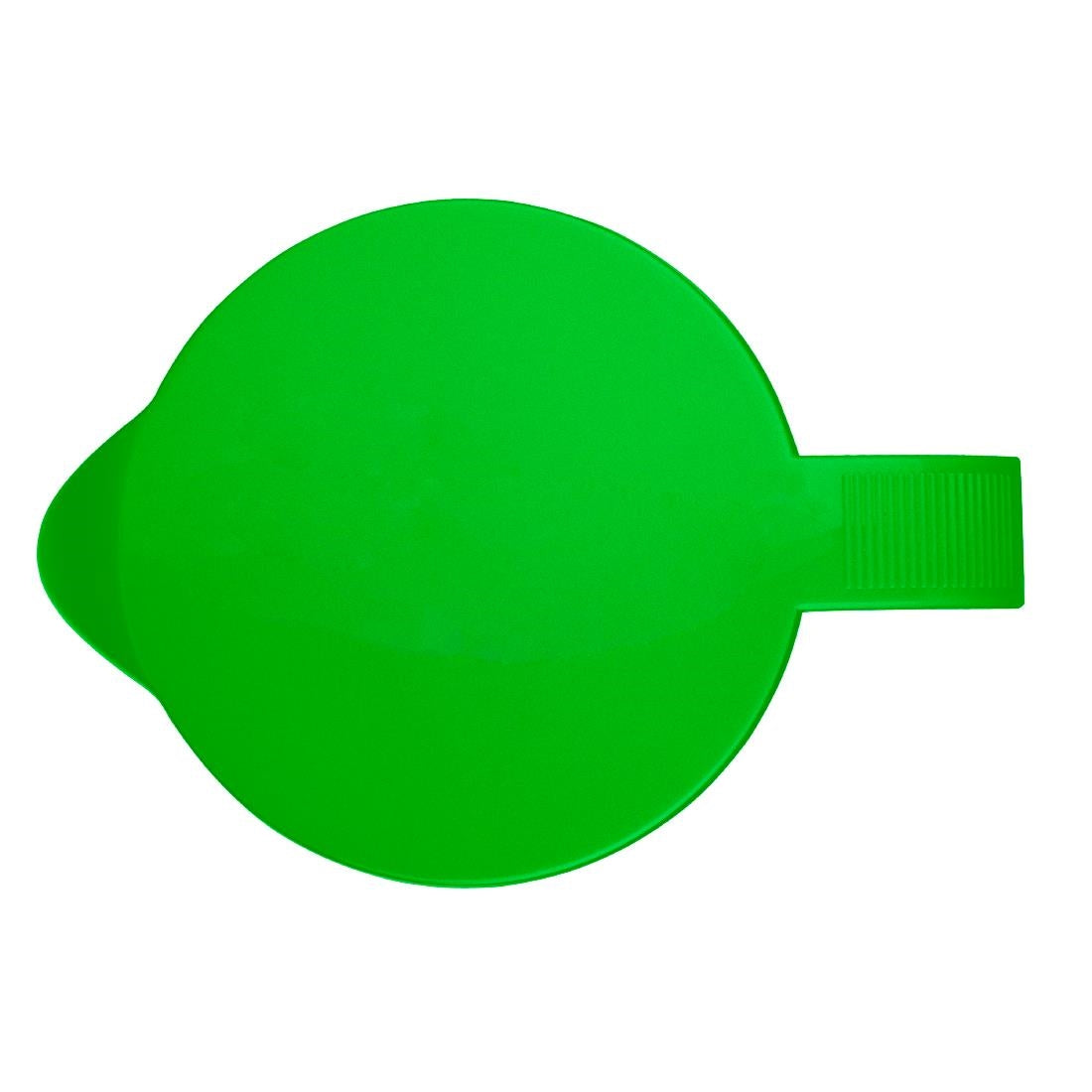 Olympia Kristallon Polypropylene Lid for 900ml Jugs Green