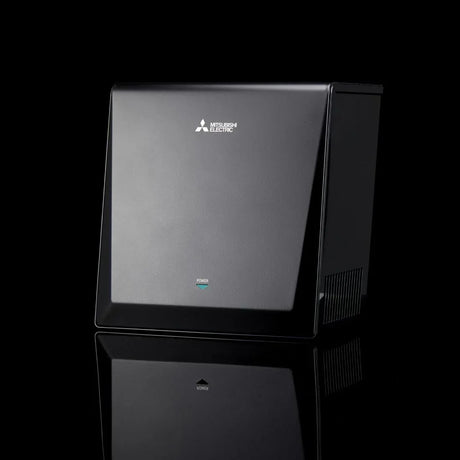 JE714 Mitsubishi Jet Towel Wave U02 Smart Hand Dryer - Black (Direct)