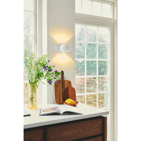 JE724 Nordlux Belir Indoor Wall Light White (Direct)