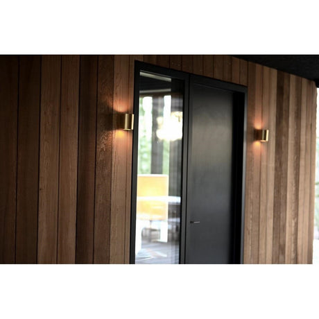 JE734 Nordlux Canto 2 Outdoor Wall Light Brass (Direct)