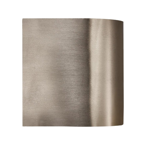 JE737 Nordlux Canto 2 Outdoor Wall Light Stainless Steel (Direct)