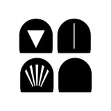 JE739 Nordlux Canto 2 Outdoor Wall Light Seaside Black (Direct)