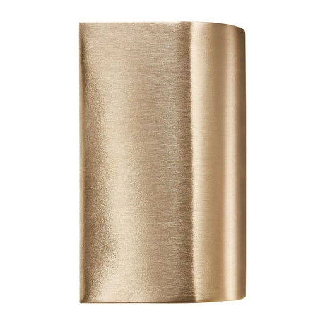 JE745 Nordlux Canto Maxi 2 Outdoor Wall Light Brass (Direct)