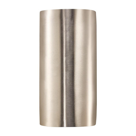 JE747 Nordlux Canto Maxi 2 Outdoor Wall Light Stainless Steel (Direct)