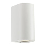 JE748 Nordlux Canto Maxi 2 Outdoor Wall Light White (Direct)