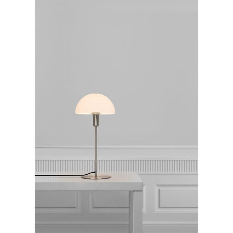 JE762 Nordlux Ellen 20 Indoor Table Lamp Brushed Steel (Direct)
