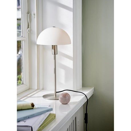 JE762 Nordlux Ellen 20 Indoor Table Lamp Brushed Steel (Direct)