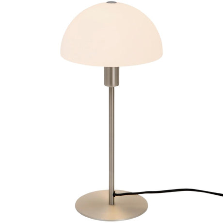 JE762 Nordlux Ellen 20 Indoor Table Lamp Brushed Steel (Direct)