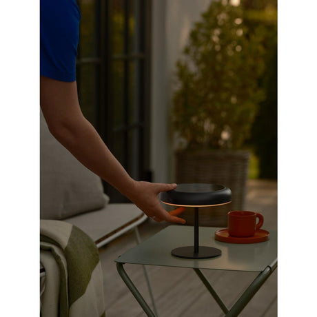 JE774 Nordlux Elmer Solar Outdoor Battery Light Black (Direct)