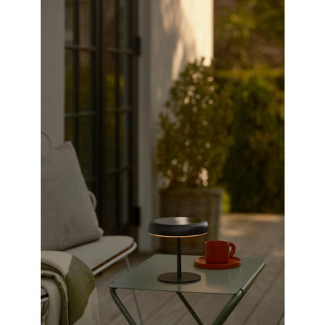 JE774 Nordlux Elmer Solar Outdoor Battery Light Black (Direct)