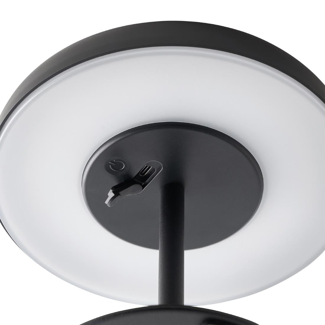 JE774 Nordlux Elmer Solar Outdoor Battery Light Black (Direct)