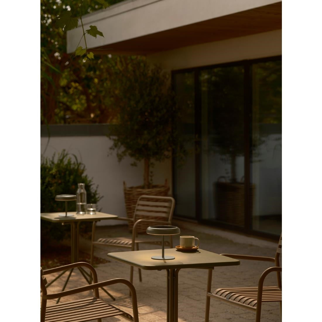 JE775 Nordlux Elmer Solar Outdoor Battery Light Green (Direct)