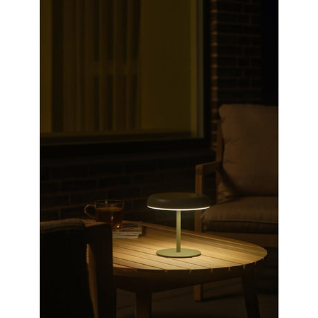 JE775 Nordlux Elmer Solar Outdoor Battery Light Green (Direct)