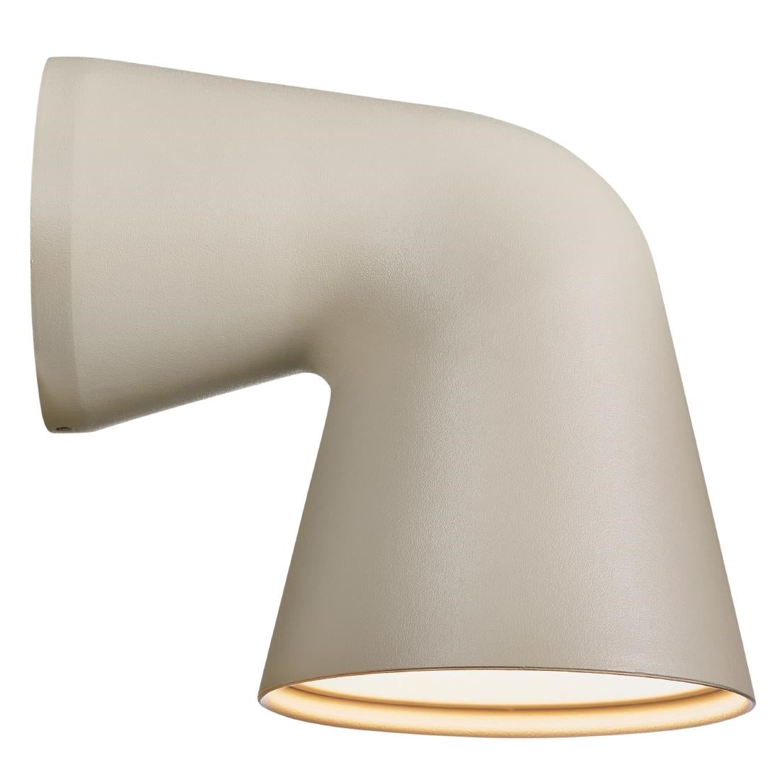 JE782 Nordlux Front Single Outdoor Wall Light Sanded (Direct)