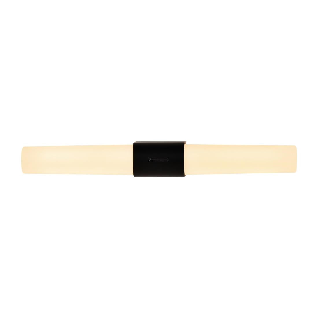 JE784 Nordlux Helva Double Basic Indoor Wall Light Black (Direct)