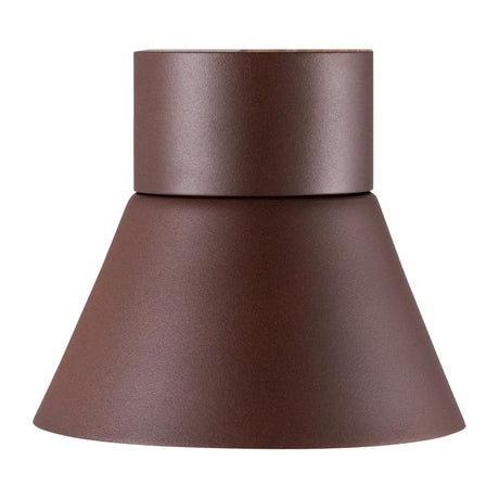JE788 Nordlux Kyklop Cone Outdoor Wall Light Rusty (Direct)
