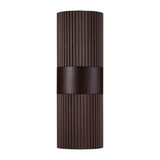 JE790 Nordlux Kyklop Ripple Outdoor Wall Light Rusty (Direct)