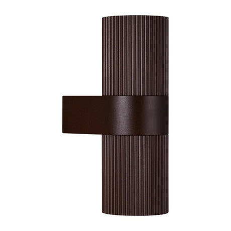 JE790 Nordlux Kyklop Ripple Outdoor Wall Light Rusty (Direct)