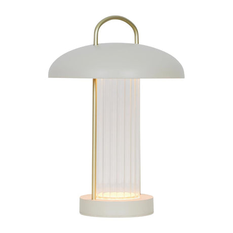 JE808 Nordlux Mirano Portable Indoor Table Lamp Beige (Direct)