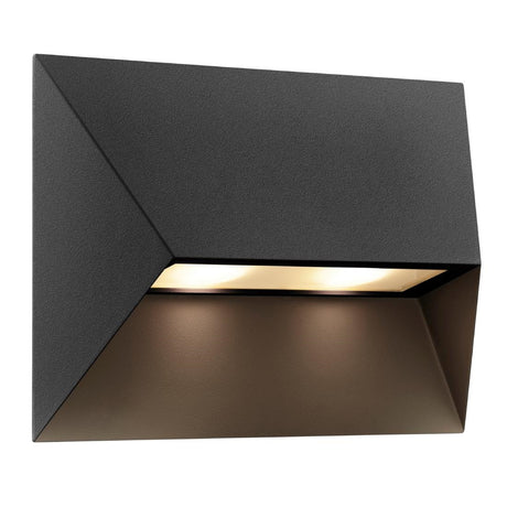 JE823 Nordlux Pontio 27 Outdoor Wall Light Black (Direct)