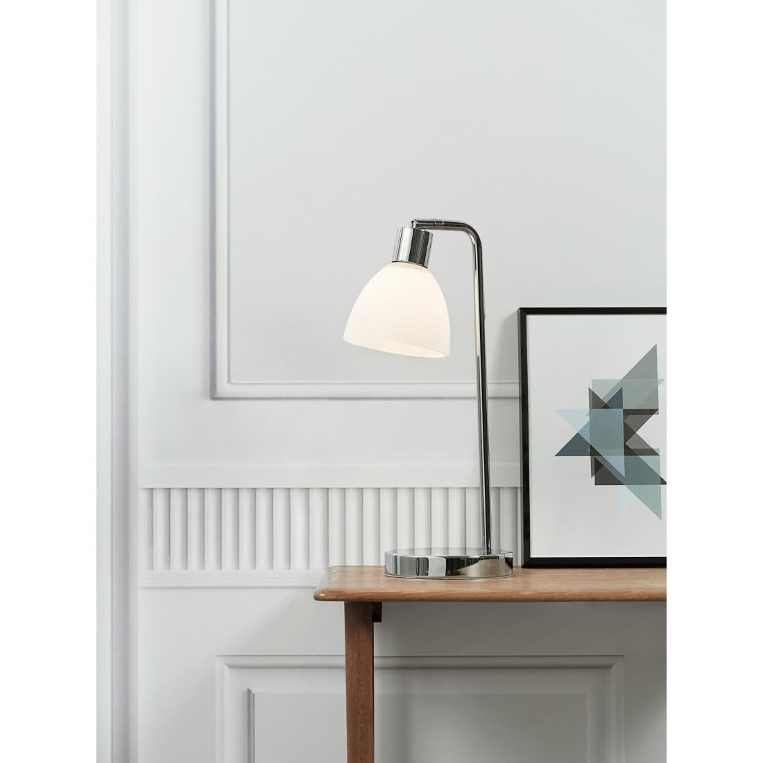 JE832 Nordlux Ray Indoor Table Lamp Chrome (Direct)