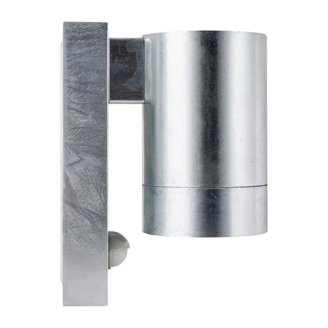 JE857 Nordlux Tin Maxi Sensor Outdoor Wall Light Galvanized (Direct)