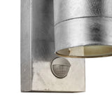 JE859 Nordlux Tin Maxi Double Sensor Outdoor Wall Light Galvanized (Direct)