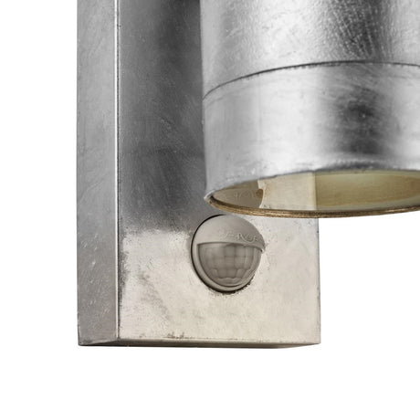 JE859 Nordlux Tin Maxi Double Sensor Outdoor Wall Light Galvanized (Direct)