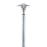 JE862 Nordlux Vejers 2M Outdoor Garden Light Galvanized (Direct)