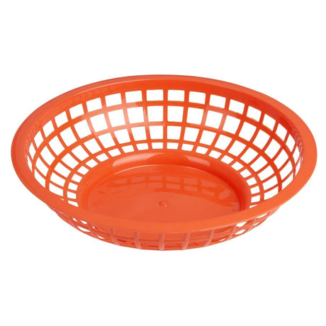 Olympia Kristallon PP Food Baskets Round Red 200x50mm (6 Pack)