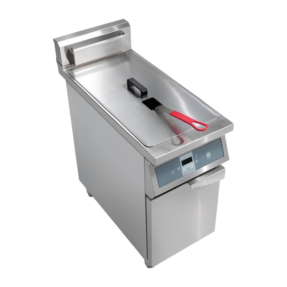 JE911 Sirman Floor-Standing Induction Fryer & Pasta Cooker 900mm Deep (Direct)