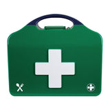 JF026 Masterchef Catering BS8599-1 First Aid Kit - Small - Aura3 Box - Small - Green