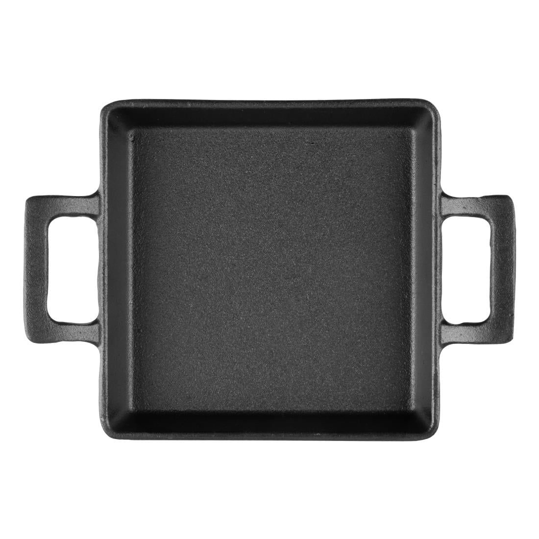 Olympia Cast Iron Square Eared Dish 130x130mm