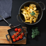 Olympia Cast Iron Square Eared Dish 130x130mm