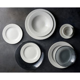 JF603 Churchill Viana White Footed Plate - 261mm (Pack 12) (Direct)