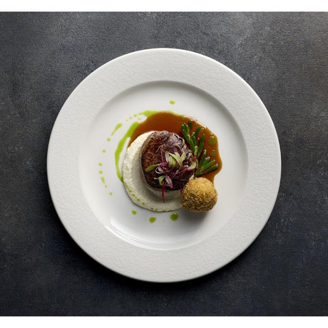 JF605 Churchill Viana White Plate - 210mm (Pack 12) (Direct)