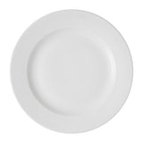 JF603 Churchill Viana White Footed Plate - 261mm (Pack 12) (Direct)