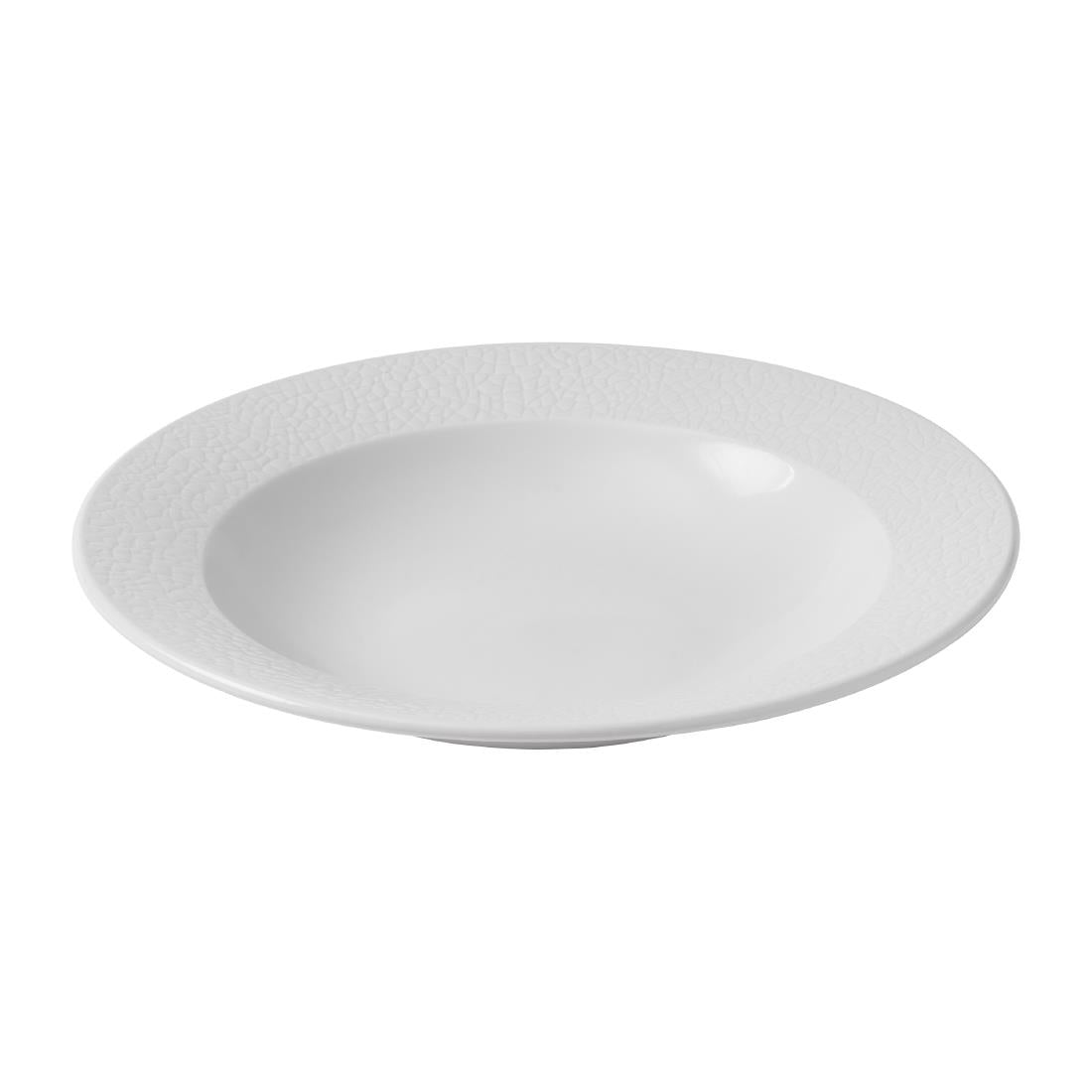JF607 Churchill Viana White Pasta Bowl - 309ml (Pack 12) (Direct)